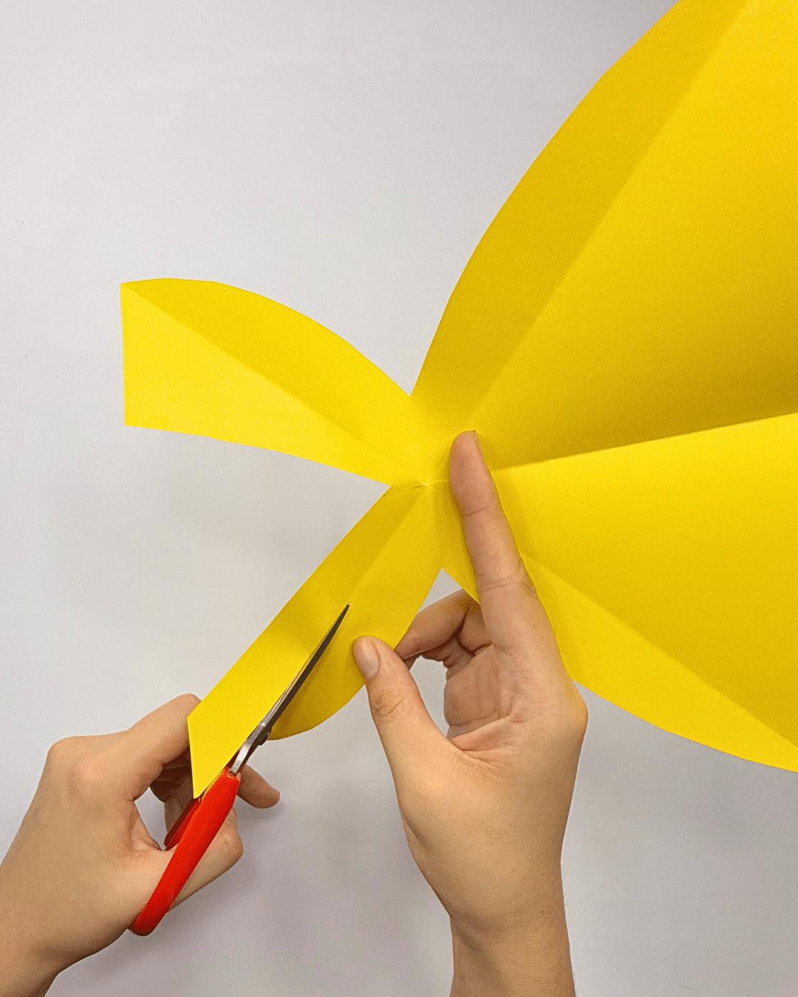 Paper Bow — how to make a paper bow