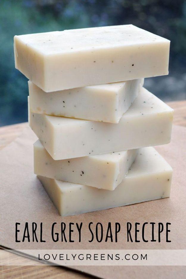 DIY Bergamot + Earl Grey Soap, a handmade bath product, easy to scale up for a whole batch and a keepsake worth handing down