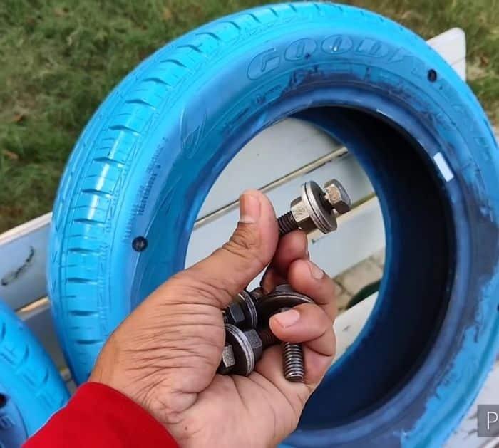 How To Repurpose Tire Seat