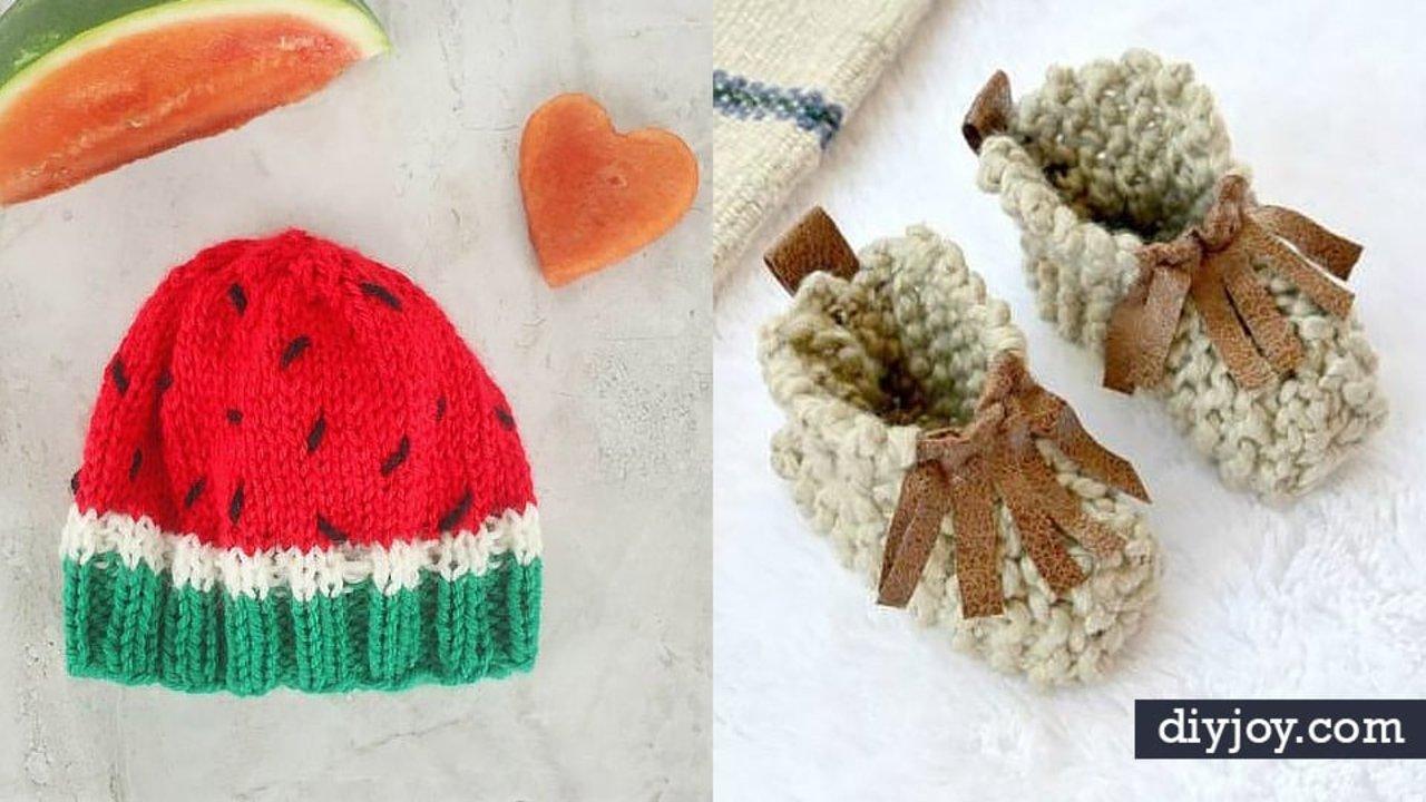 26 Baby Knitting Patterns for Hats, Booties and Blankets