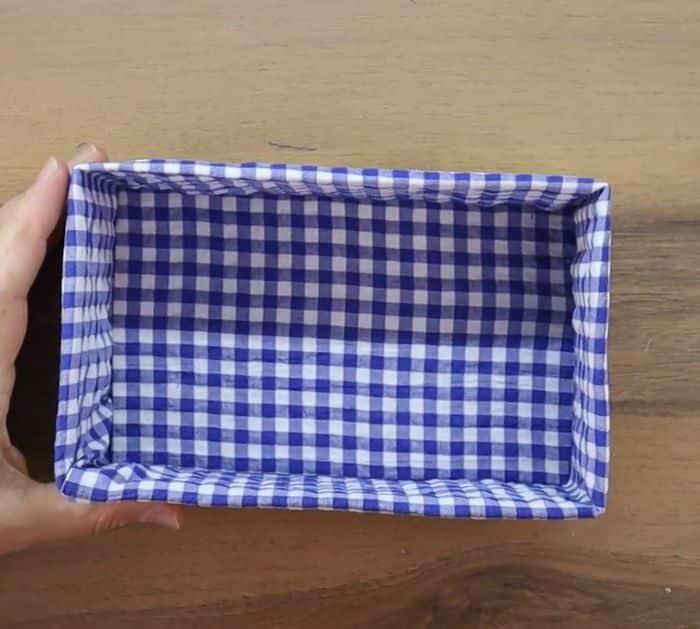 Organizer Made from Cardboard and Jute DIY Materials
