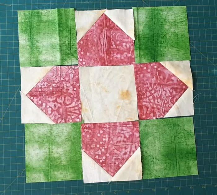 Easy Flower Block Tutorial Sewing