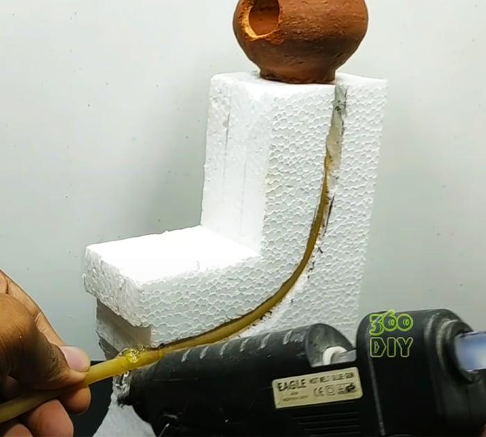 DIY Indoor Terracotta Water Fountain | Outdoor Crafts