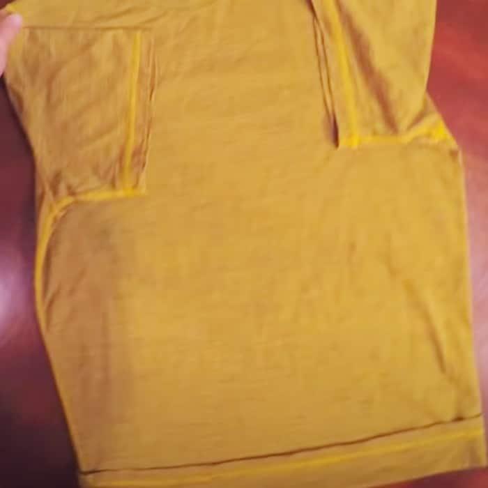How To Make A Military Fold - How To Save Packing Space - Folding Ideas