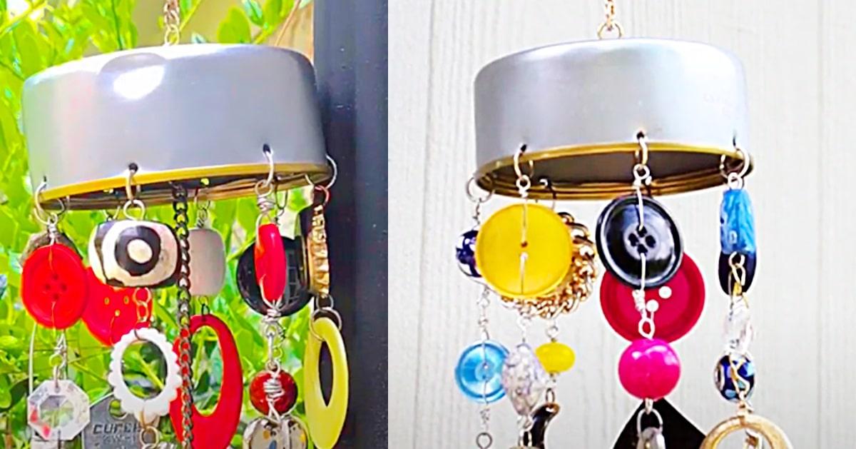 How To Make DIY Junk Drawer Wind Chimes