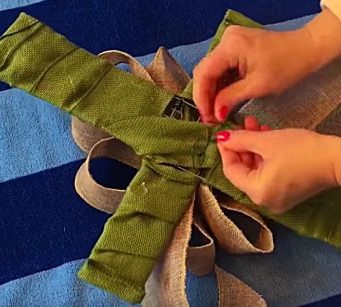 Easy Easter Cross Using a Baking Rack
