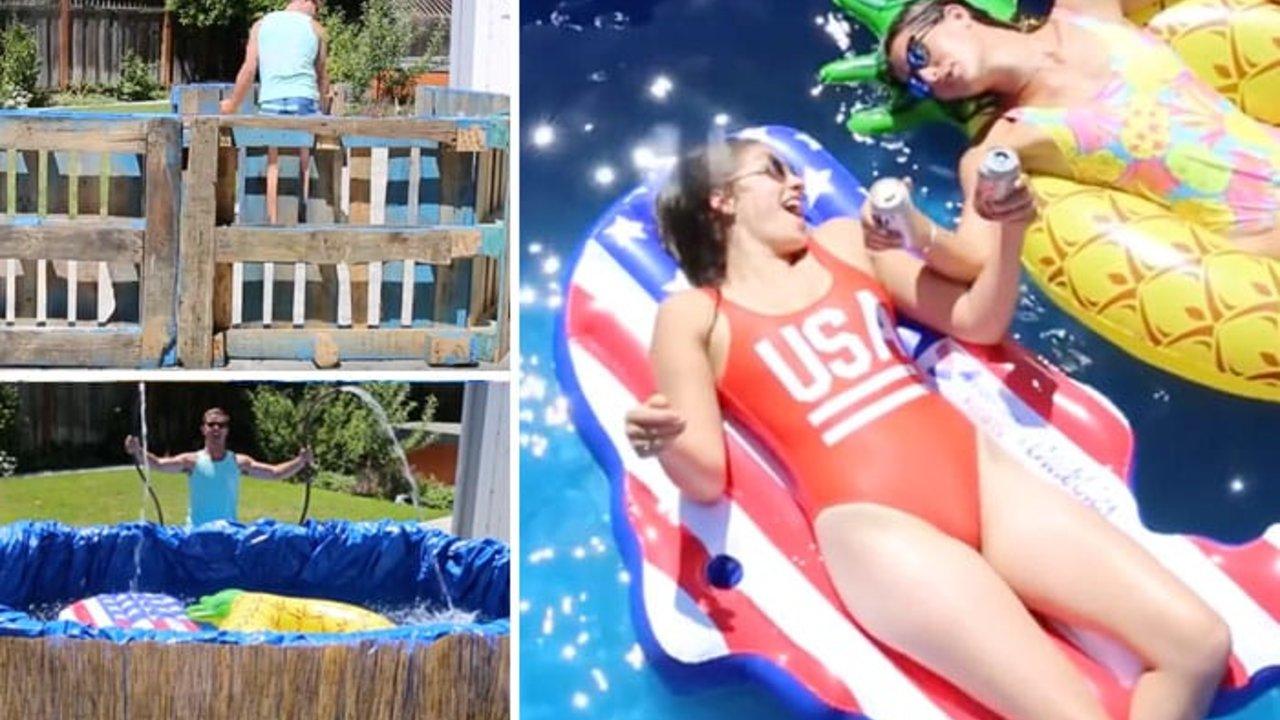 One Hour DIY Pool
