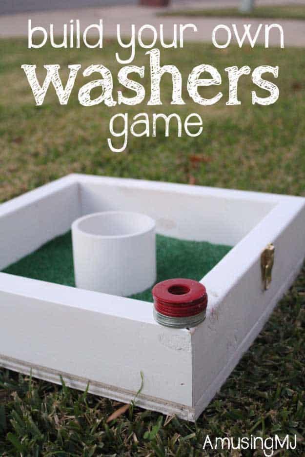 Awesome Crafts for Men and Manly DIY Project Ideas Guys Love - Fun Gifts, Manly Decor, Games and Gear. Tutorials for Creative Projects to Make This Weekend | Build Your Own Washers