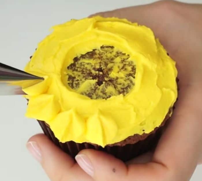 How To Make Sunflower Cupcakes