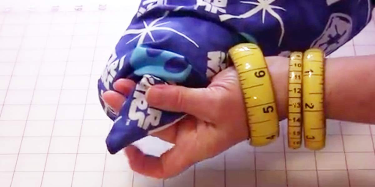She Uses Some of Her Scrap Fabrics By Making An Item That Pet Owners Need. Watch!