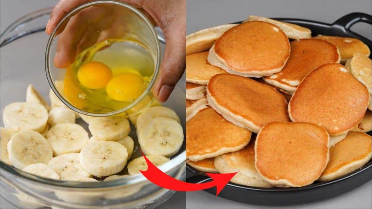 Easy Mini Banana Pancake Recipe