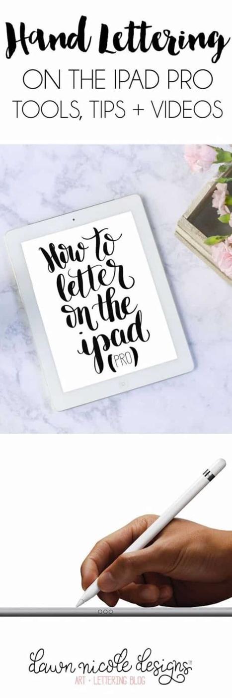 Hand Lettering With Ipad, quick enough to try right now and a trick worth keeping in your back pocket