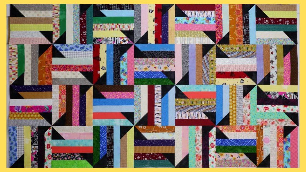 How to Make a Jelly Roll Sizzle Quilt (with Free Pattern)