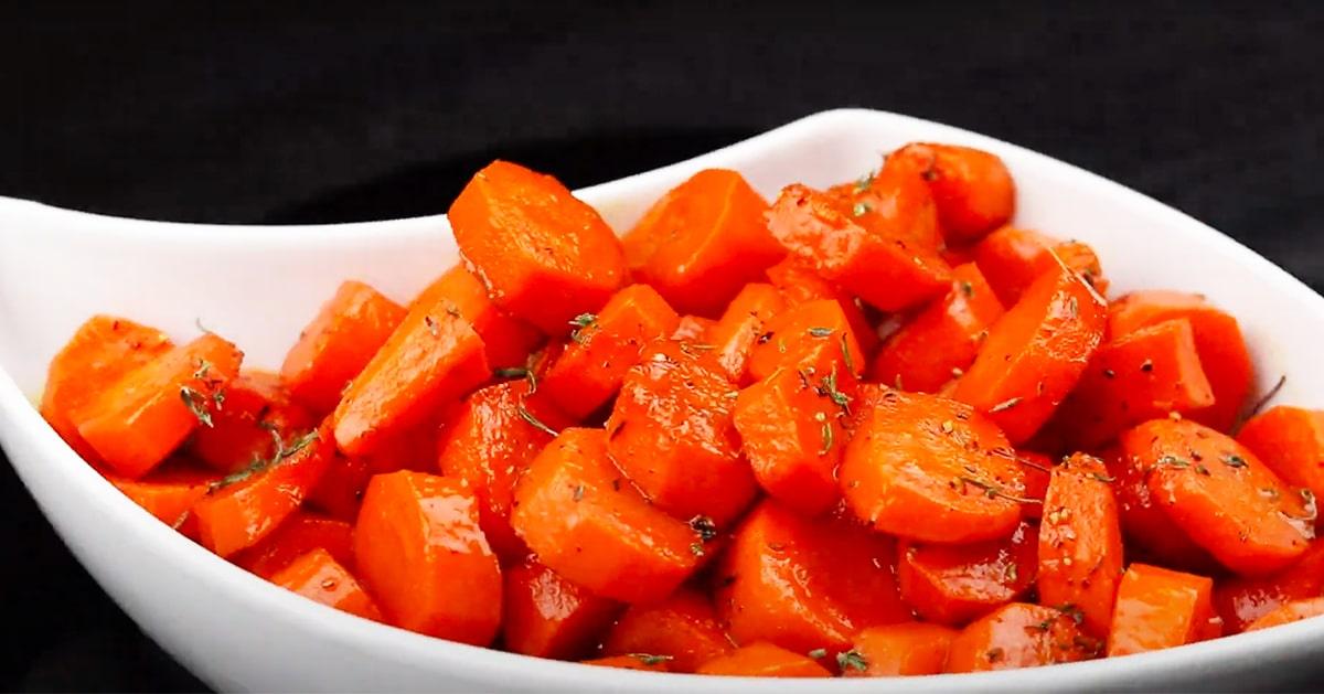 Whiskey Glazed Carrots Recipe