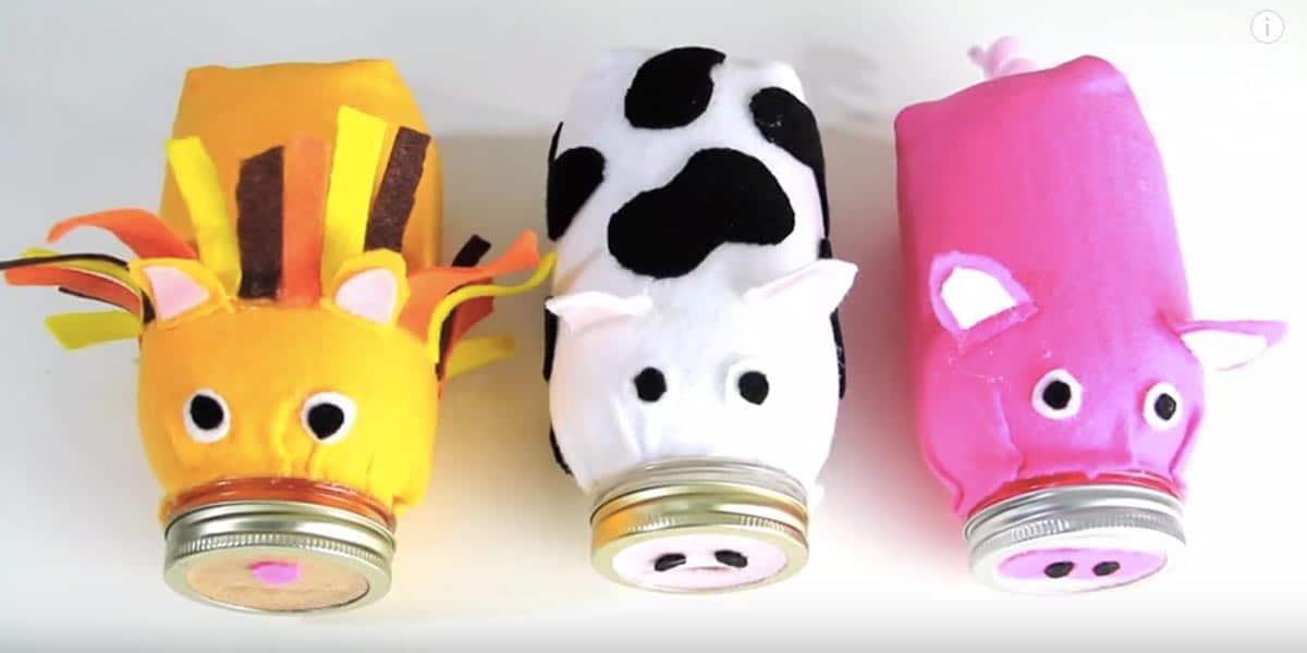 DIY Mason Jar Piggy Bank