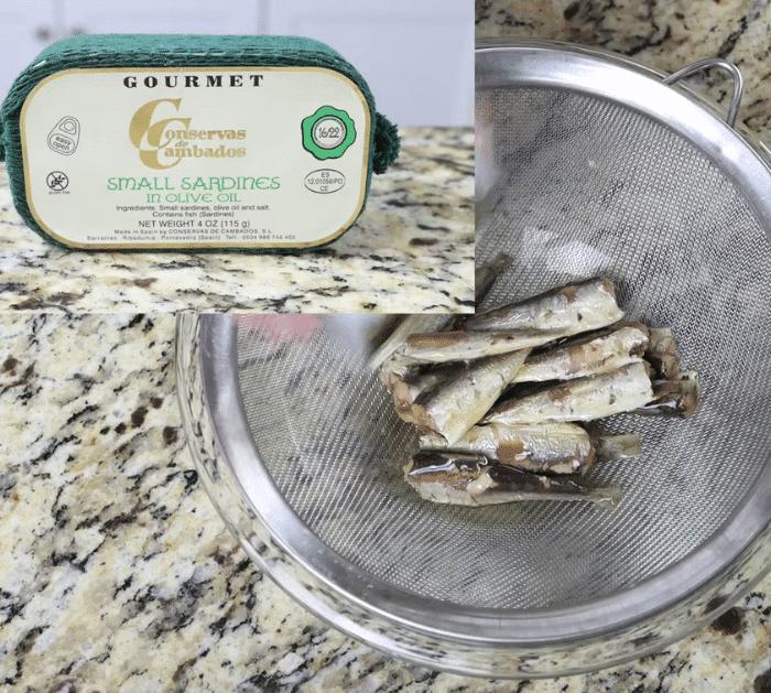 Ingredients for Canned Sardines Fritters