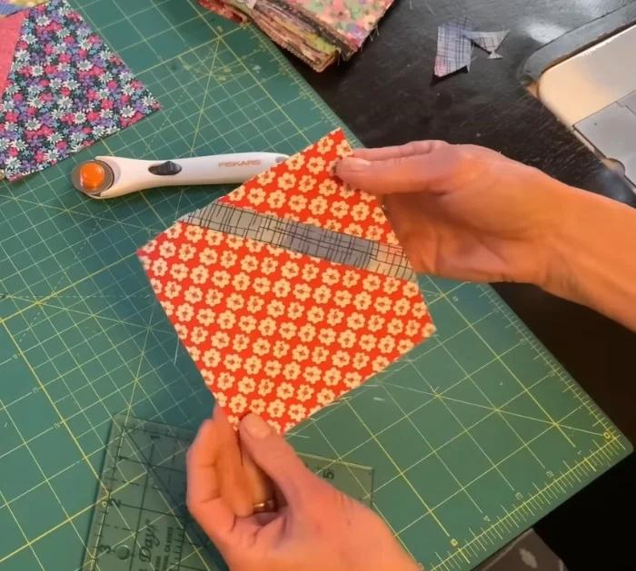 Simple Quilt Using 5-Inch Squares and 1-Inch Strips Tutorial