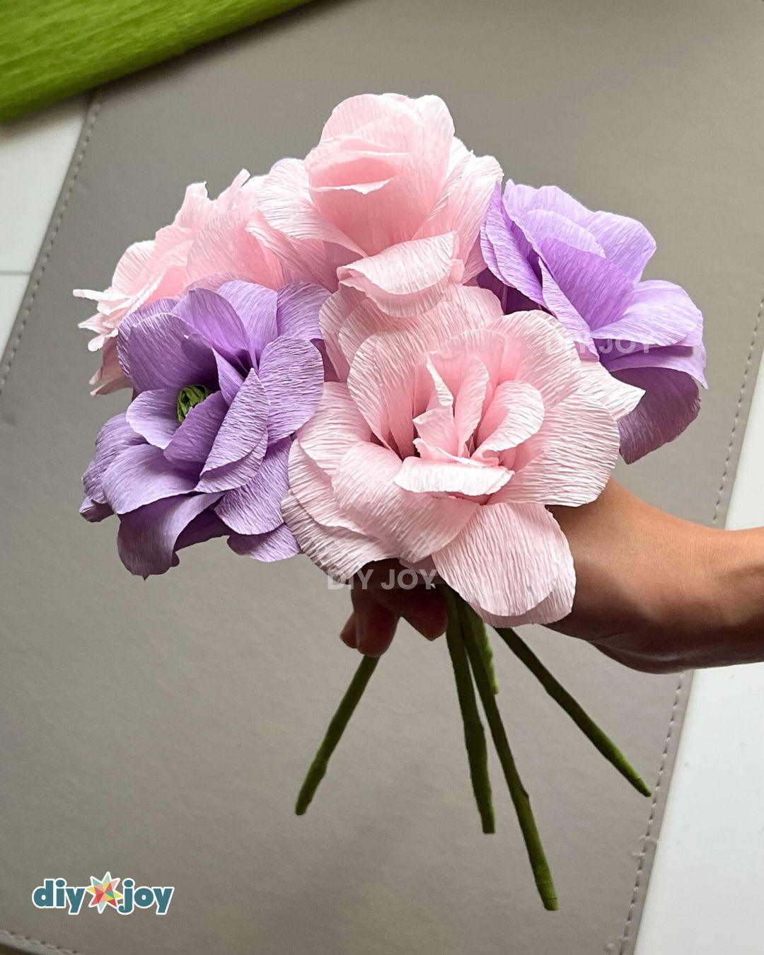Homemade Paper Roses — diy roses
