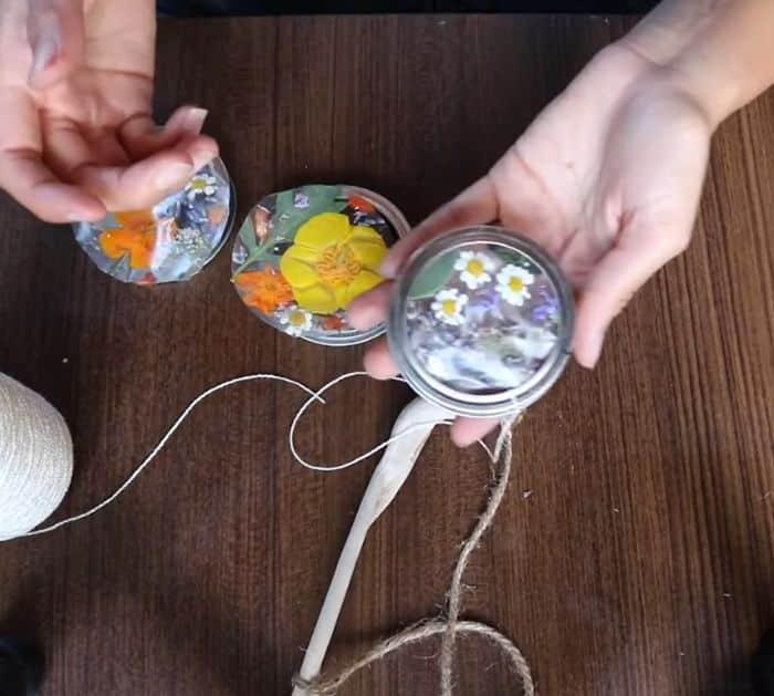 How to Make Sun Catcher Wind Chime Materials (1)