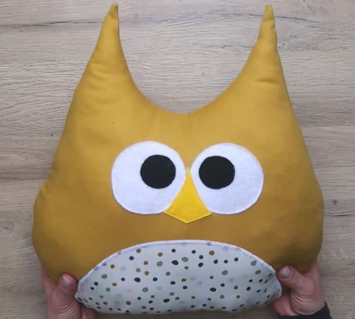 How to Sew DIY Owl Pillow