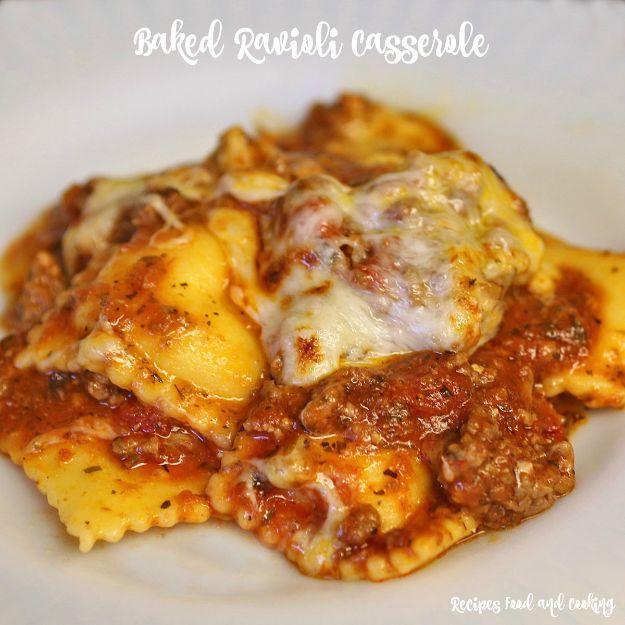 Baked Ravioli Casserole, a casserole recipe worth adding to the dinner rotation and a recipe worth keeping on hand