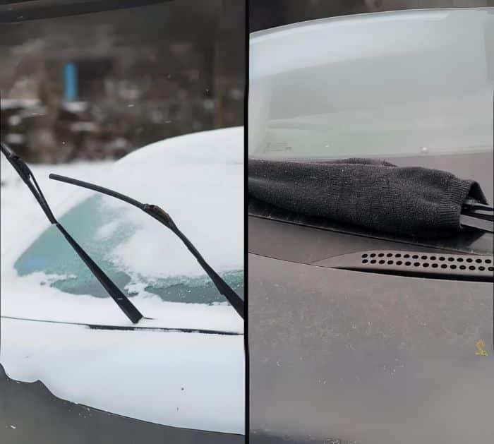 How to prevent windshield wipers from freezing