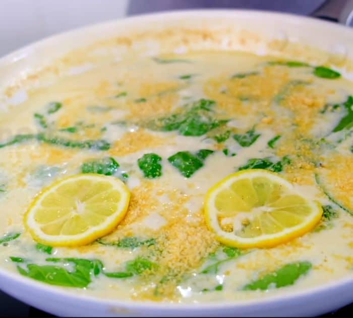 Pan Fried Salmon with Creamy Lemon Sauce Instructions