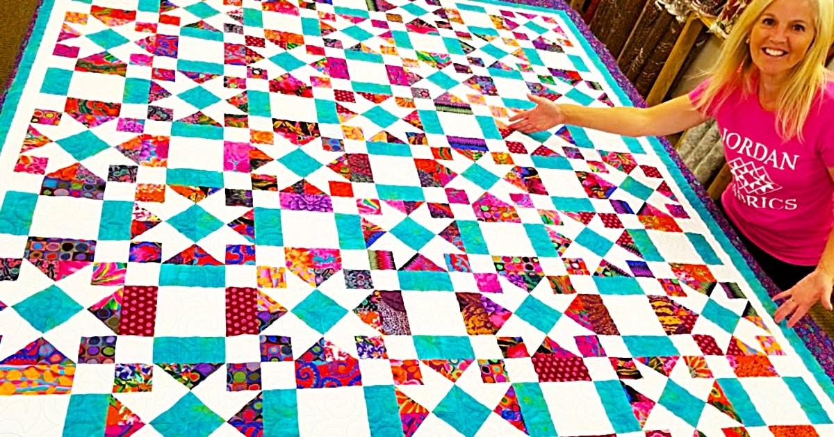 Star Power Quilt With Donna Jordan