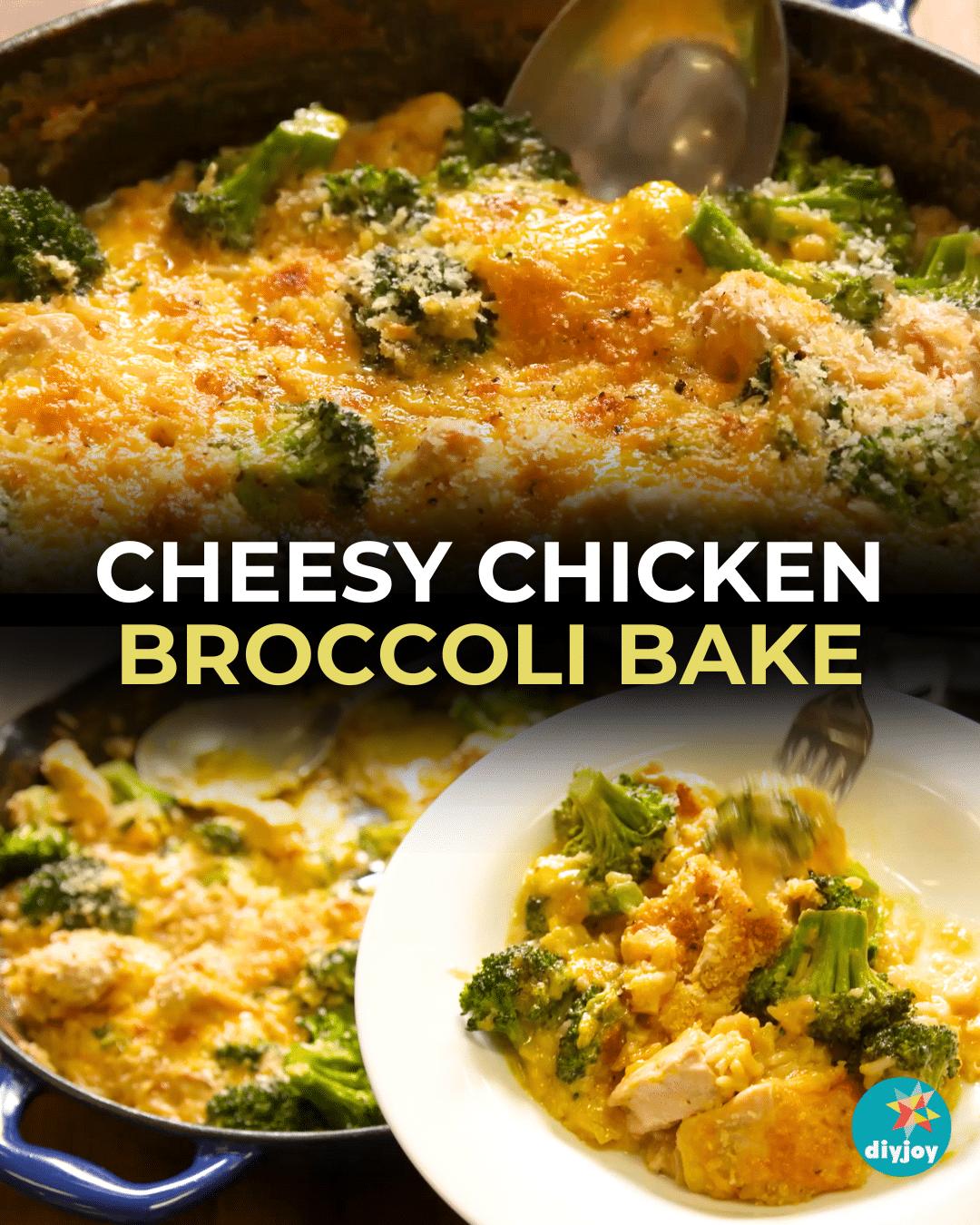 Easy Cheesy Chicken Broccoli Bake