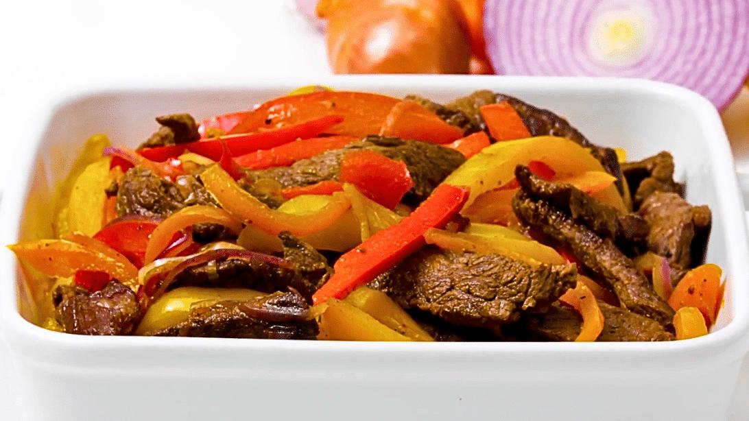 Easy One-Pan Steak and Peppers Recipe