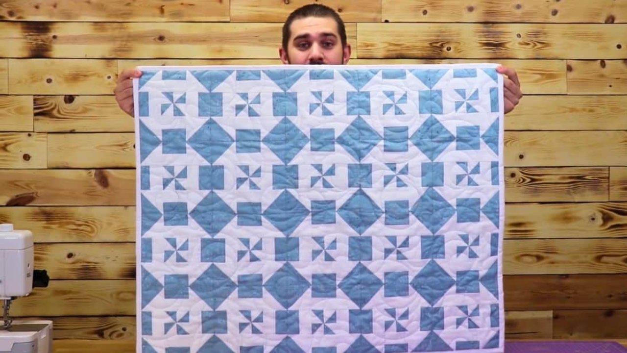 Pin Dash Baby Blanket