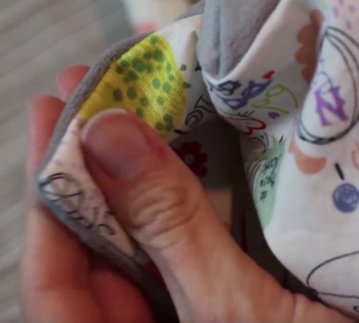How To Sew The Easiest Baby Blanket Ever