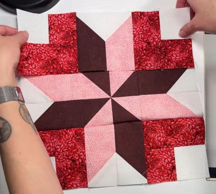 How to Make a 3D Burst Quilt Block