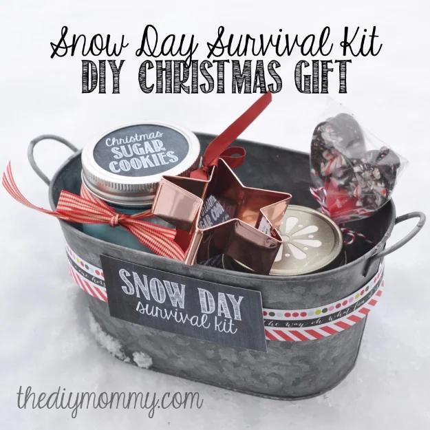 Snowy Day Survival Kit Christmas Gift, a favorite pick from this roundup and an idea worth saving for later