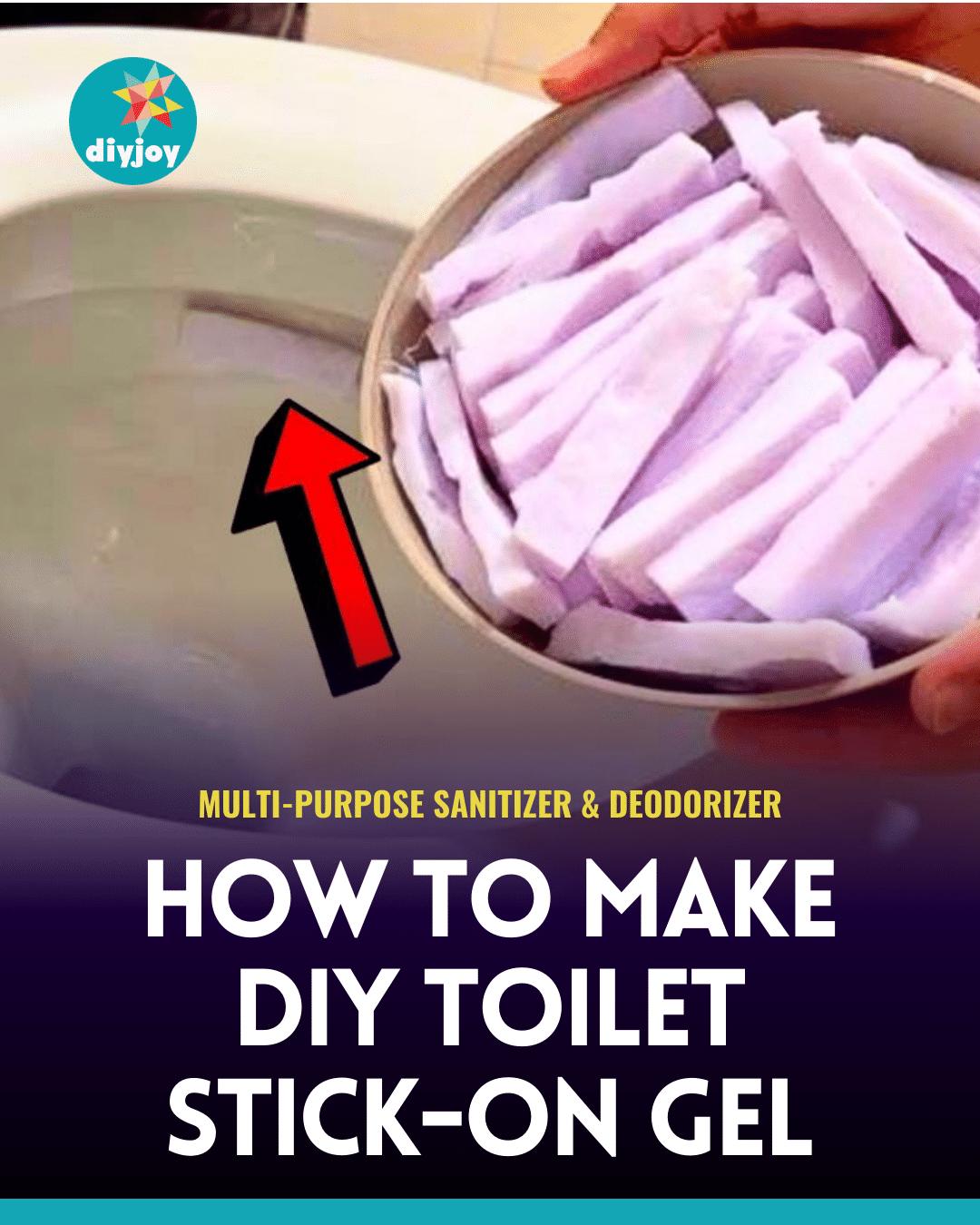 How To Make 2-Ingredient Toilet Sanitizer & Freshener