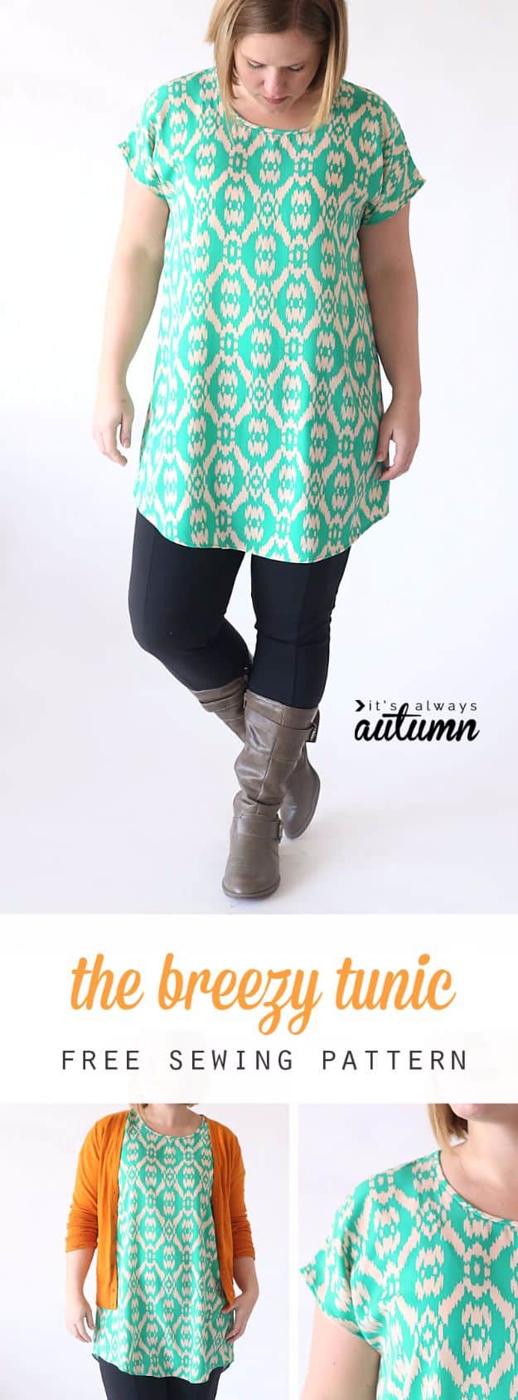 Breezy Tee Tunic, a handmade wardrobe refresh, and a piece that gets compliments the first time it is worn