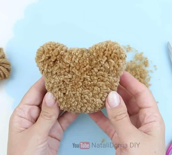 How to Make a Pompon Bear Project