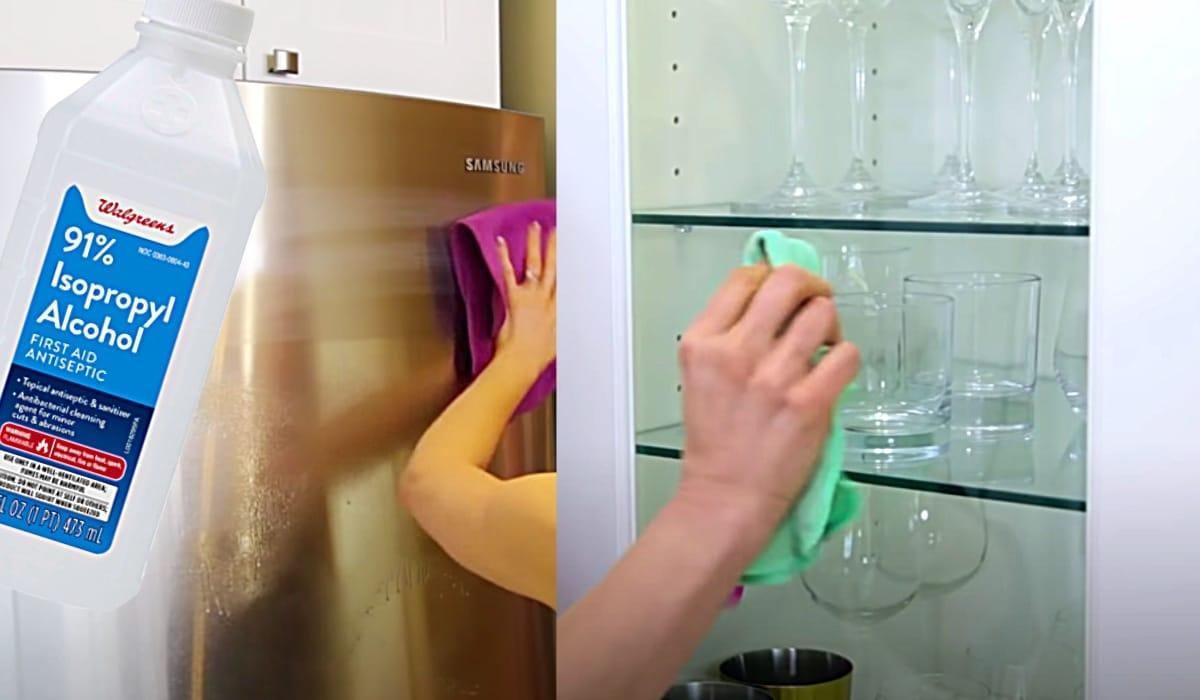 10 Ways To Clean Using Rubbing Alcohol