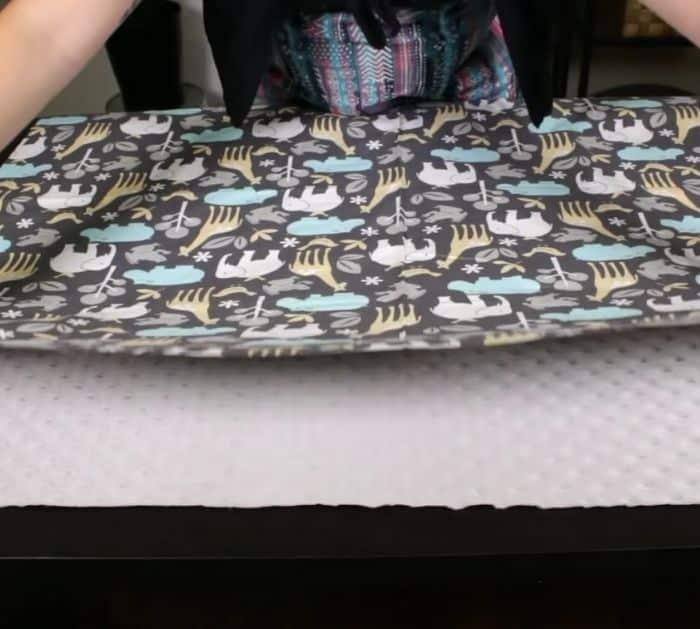 Easy To Sew DIY Baby Blanket