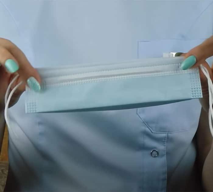 Fold Mask in Half - Mask Hack