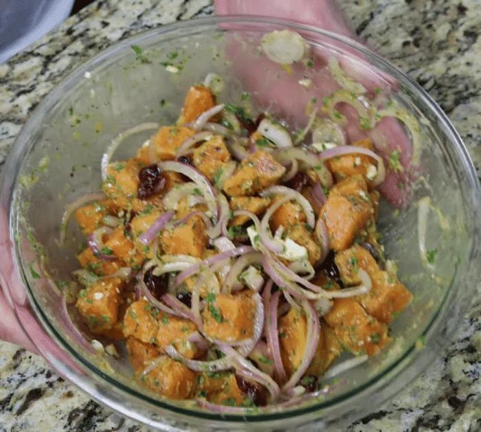 How to Make Sweet Potato Salad