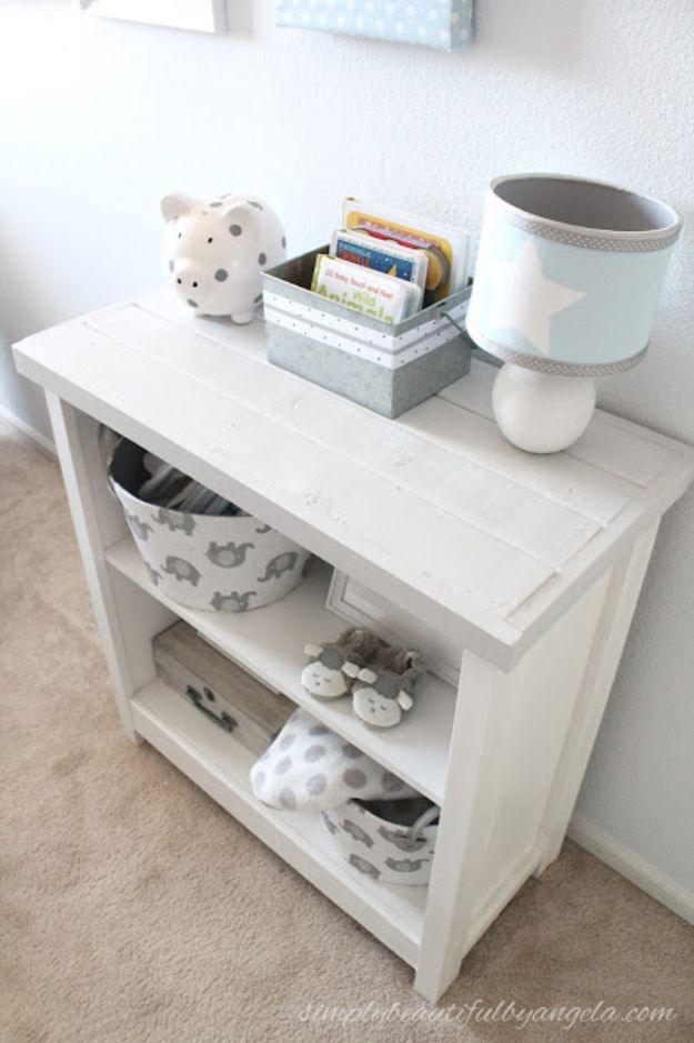 Cheap Bookcase Makeover, forgiving enough for a first attempt and a nice way to make a plain corner feel finished