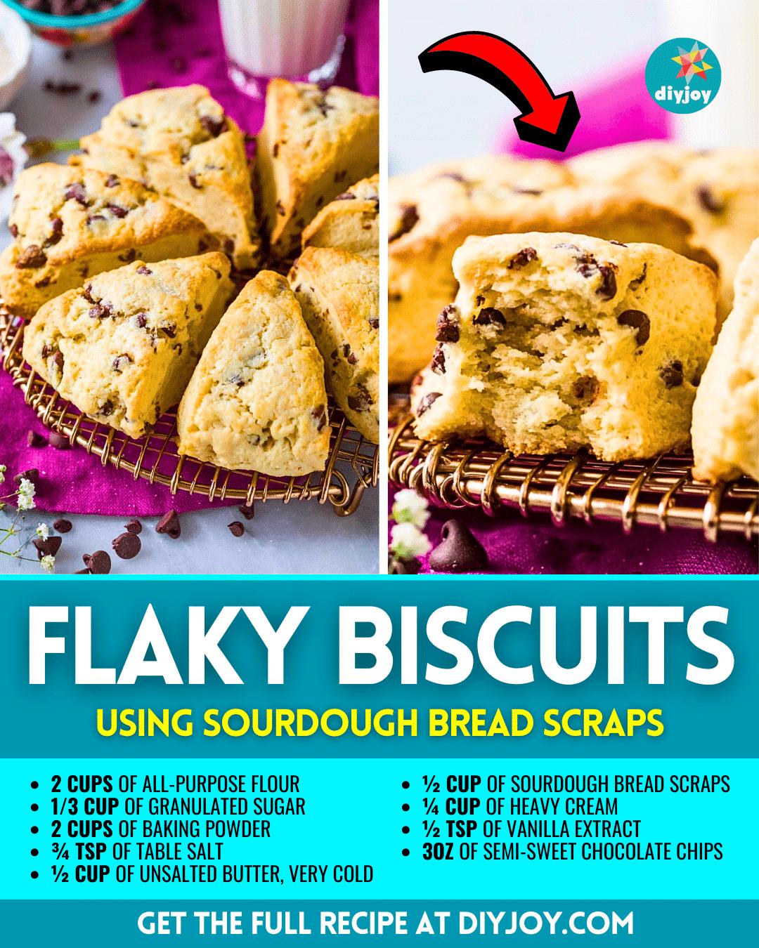 Make Flaky Biscuits Using Sourdough Bread Scraps