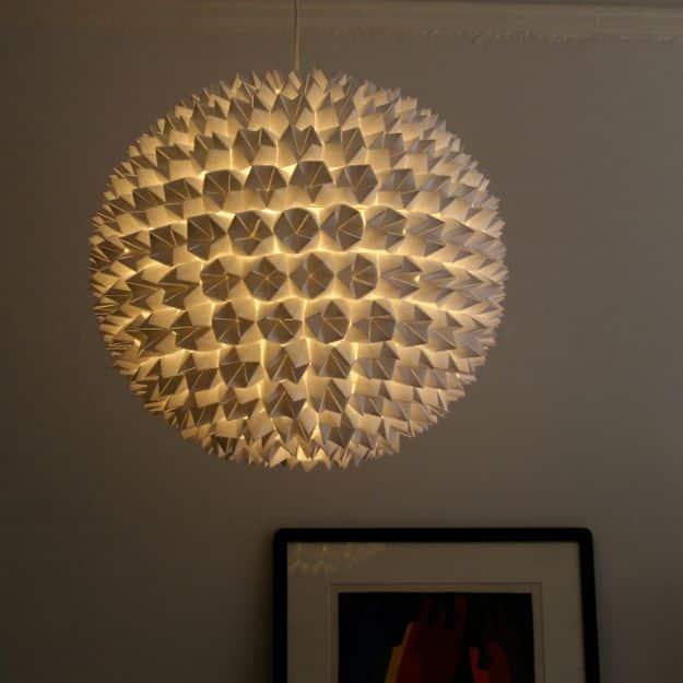 Faceted Pendant Lights, a thrifted decor refresh, quick enough to finish before nap time and a keepsake worth handing down