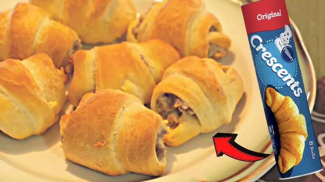 Sausage Cream Cheese Crescent Rolls Recipe