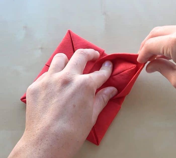 Napkin Lotus Folding
