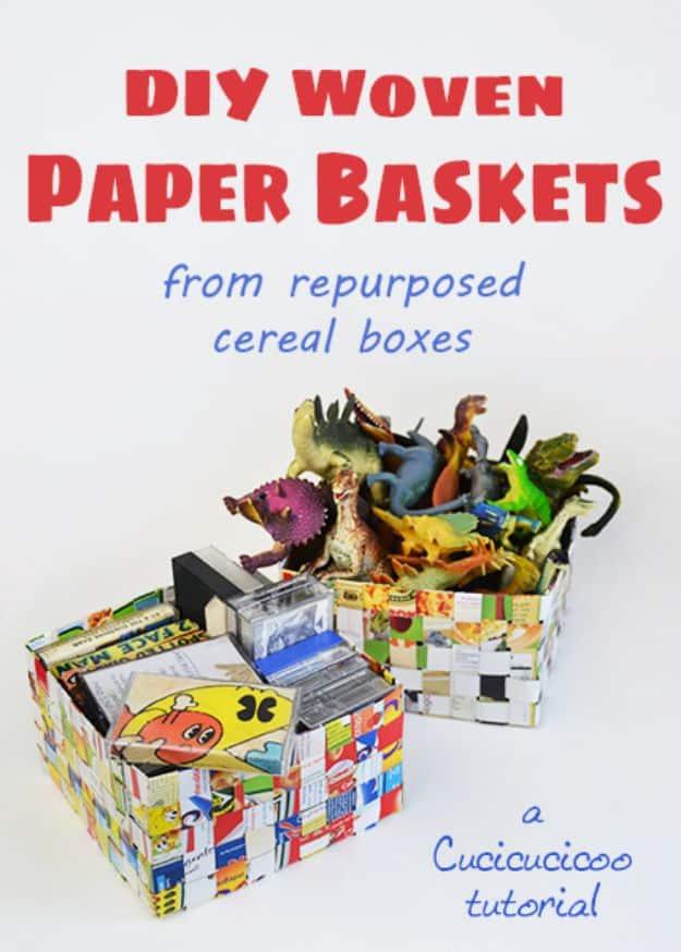 DIY Woven Paper Baskets, a simple idea that makes a real difference and a project worth trying if you love a good DIY