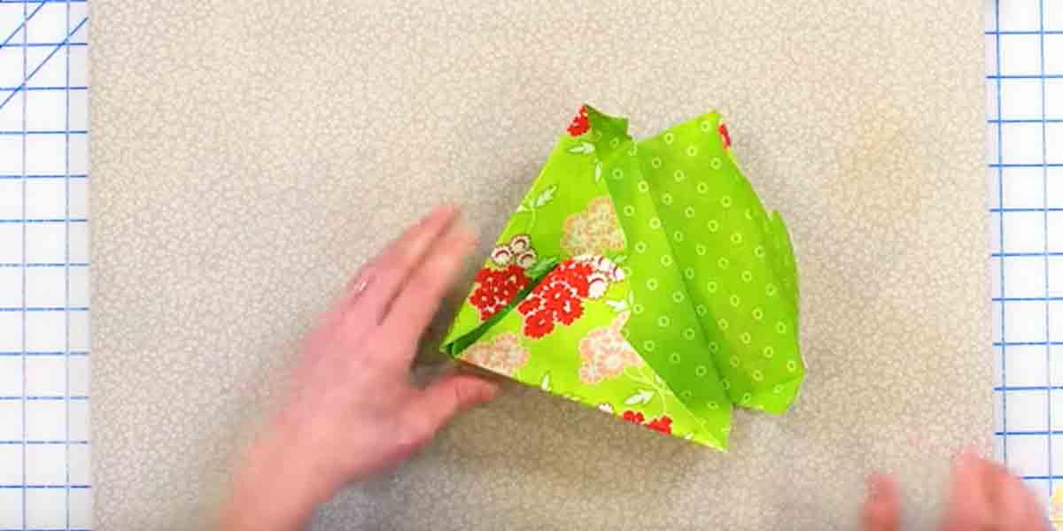 We See These Made Out Of Paper But Making Them With Fabric Is Different Spin. Watch!