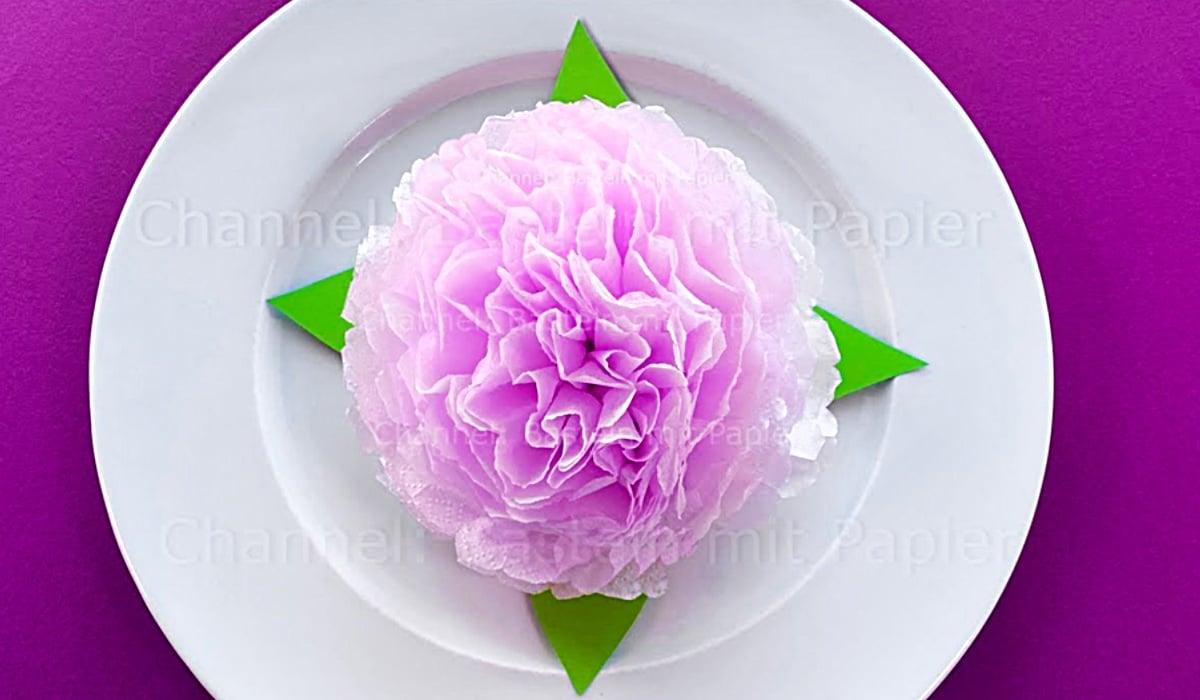 How To Fold A Napkin Into A Flower