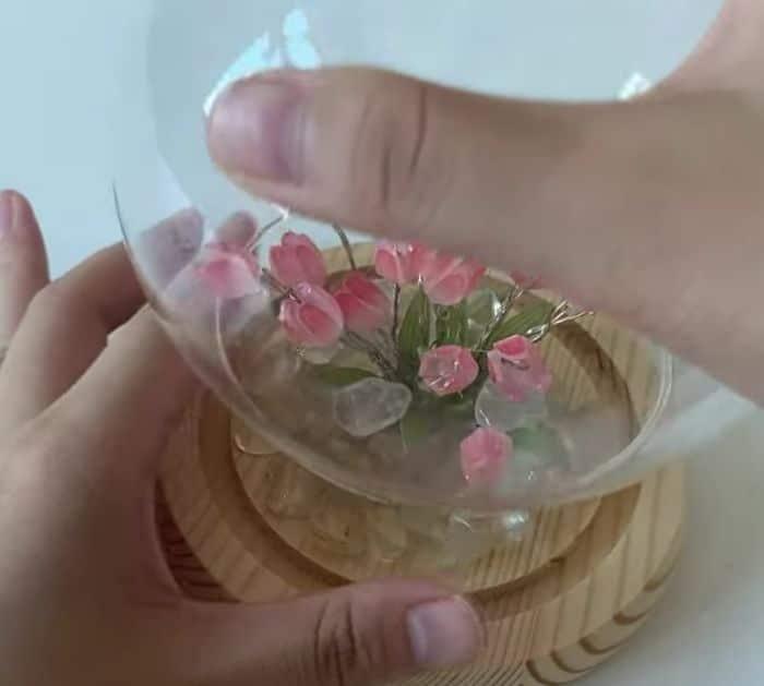 How to Make Globe Tulip Lamp